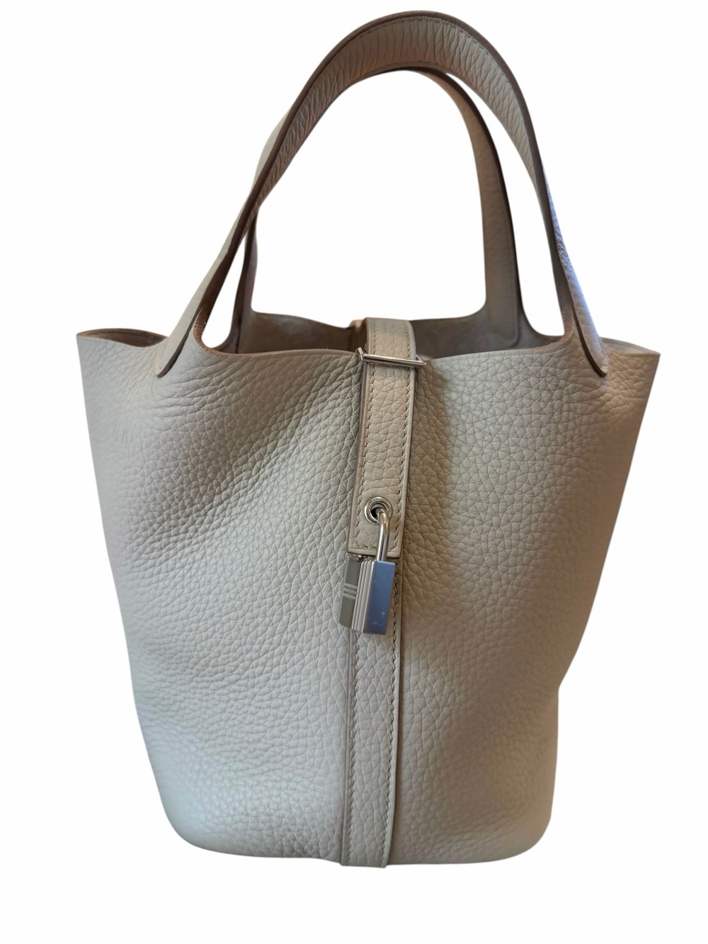 Hermes Beton Clemence Picotin 18 Palladium Hardware